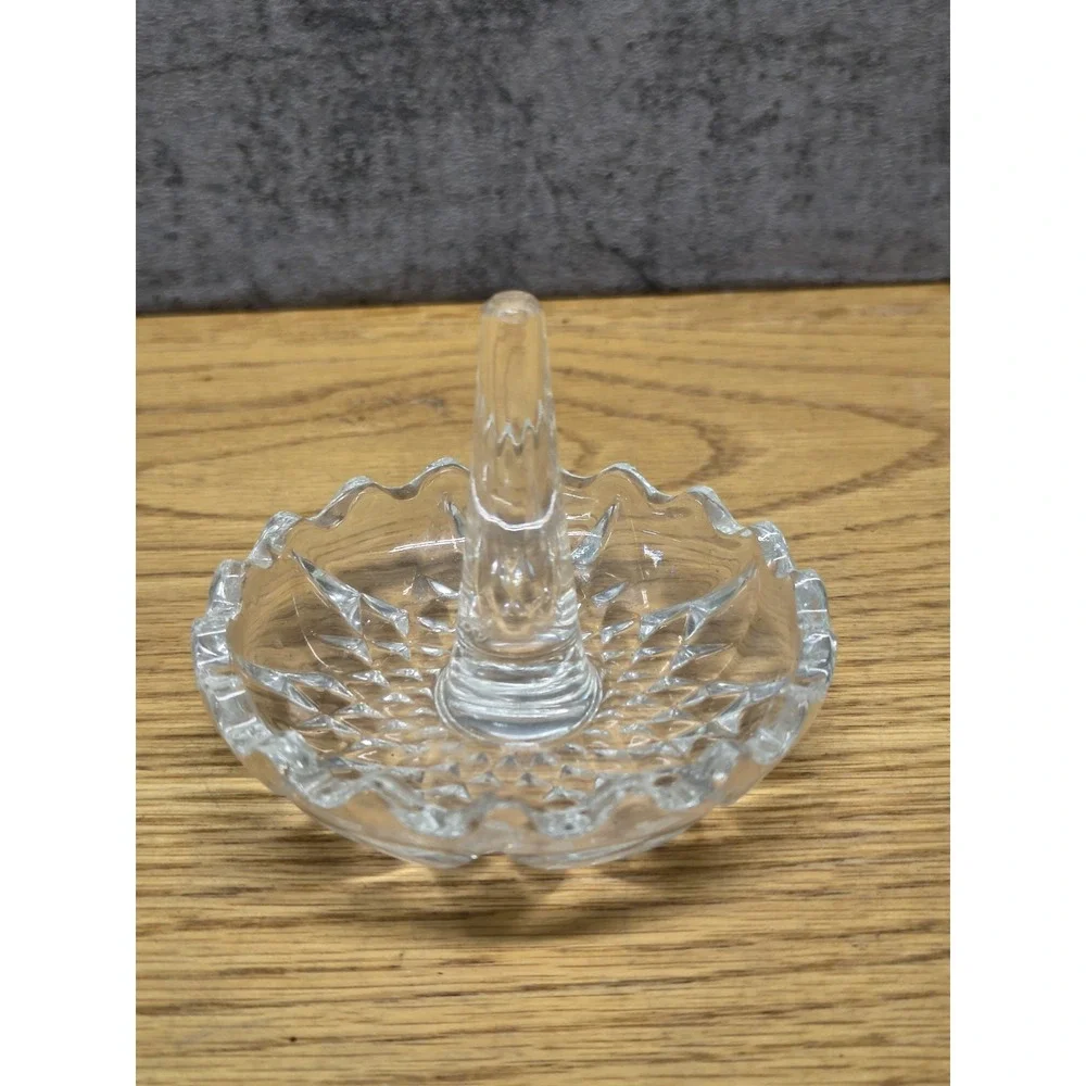 Vintage- Glass Ring Holder